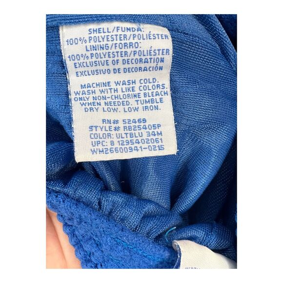 Starter Boys Shorts Size XS 4/5 Blue Geometric Pattern Elastic Waist - Picture 4 of 4